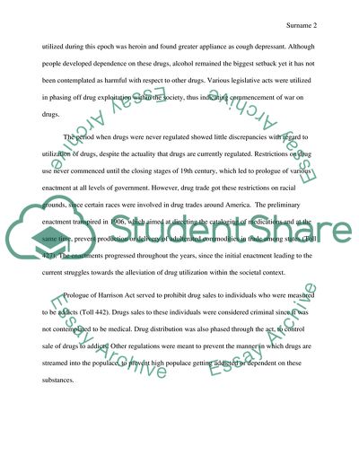 Struggles to Terminate Drug Sales