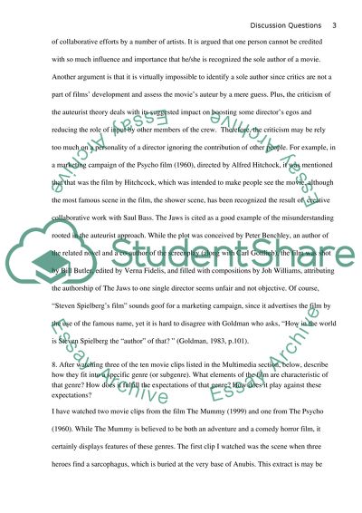 Why the auteurist theory has become so important to film analysis