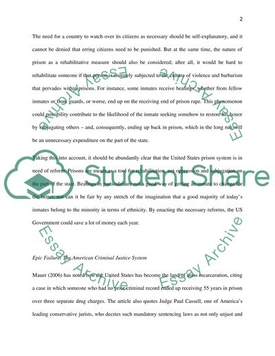 Better Prison Systems and Protection for Inmates That Cooperate