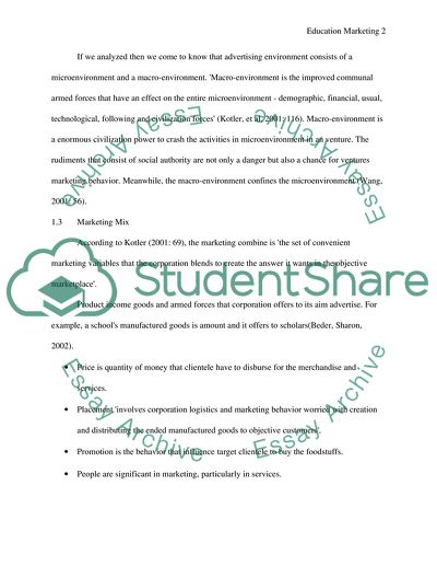 School Marketing For Primary Education