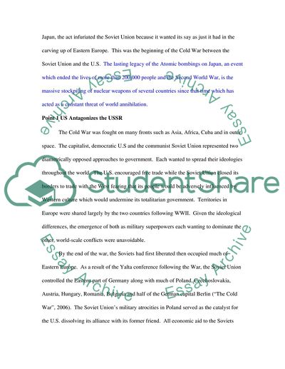 The Result of the Nuclear Race