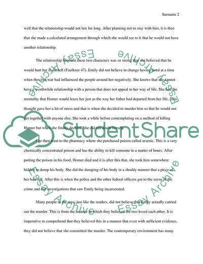 Friction essay; writting about a short story