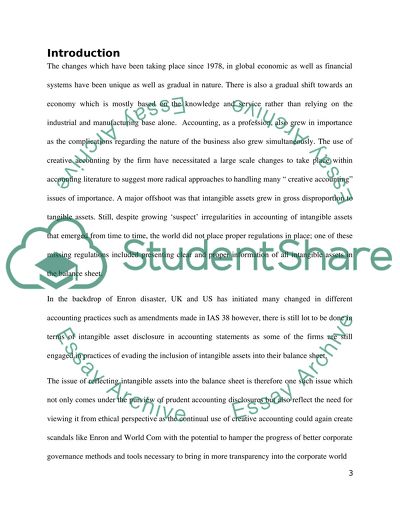 Characteristics of Intangible Assets