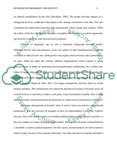 Workforce Diversity Bringing Business Benefits to the Business Setting