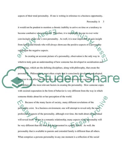 Personality: A Combination of Factors that Influence Behavior