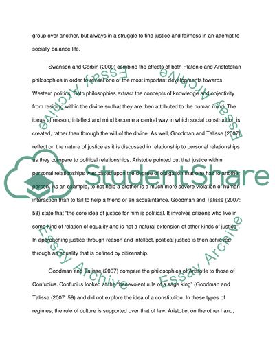 Constitutions and Justice in Aristotles Politics