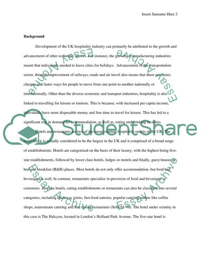 Hospitality Management with Tourism