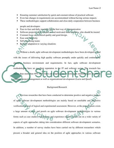 Scrum Methods in Software Development