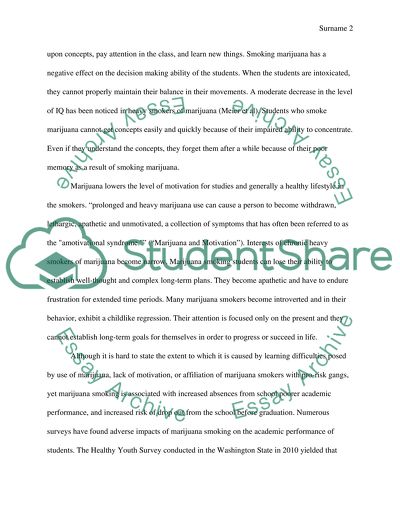 Negative Effects Behind Marijuana