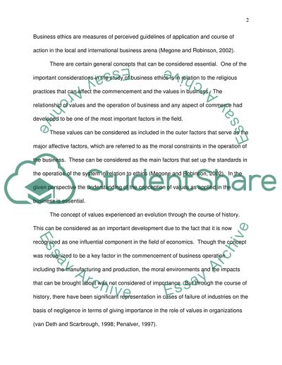 The World of Production and Consumption