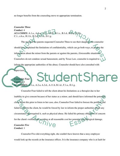 Unethical behavior essay sample 13055 08 image