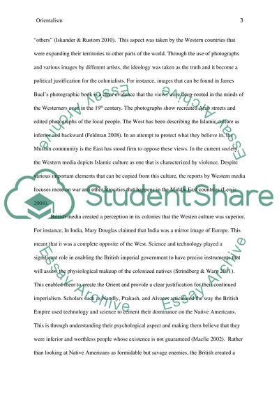 Development of Orientalism Ideology