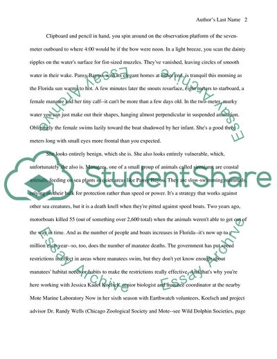 The Role of Manatees in Floridas Ecosystem