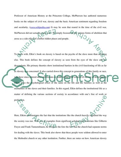 The Roots of Slavery