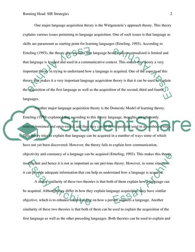 Logical Basis for the Discussion and Content of My Lesson