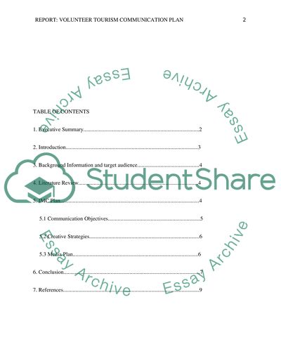 Volunteer Tourism Communication - Global Vision International