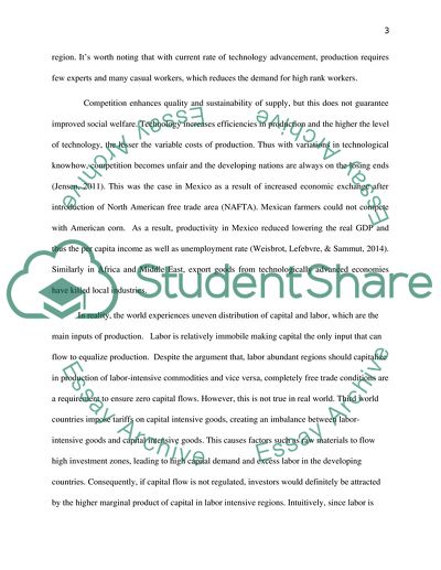 Economic Exchange Intensification as a Race to the Bottom