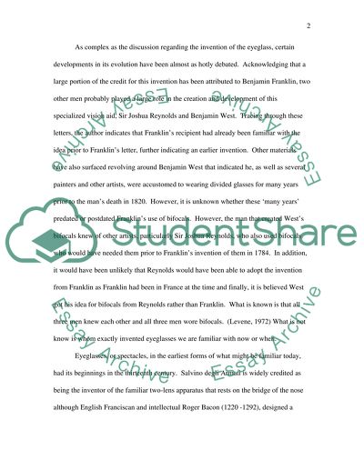 The History of Eyeglasses