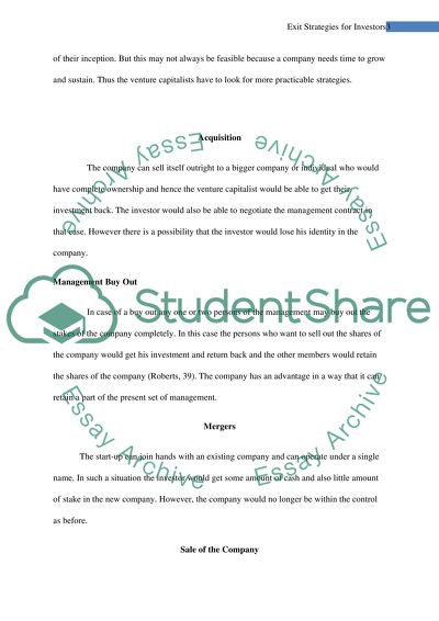 Venture Capitalists and Angel Investors