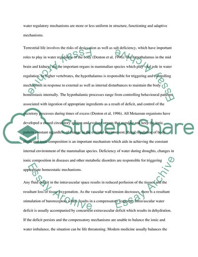 Role of Water in Cellular Tissues