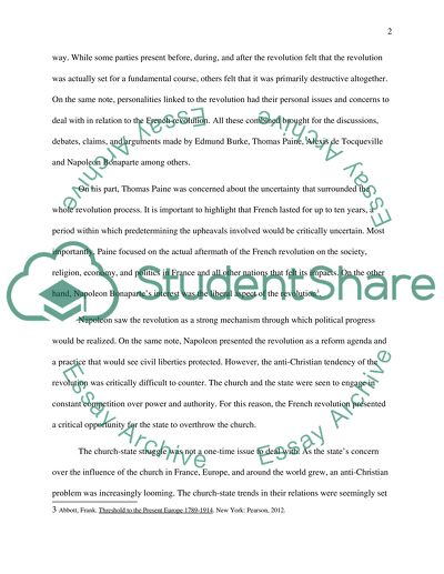 Causes, Influencing Factors, and Events That Led to the French Revolution