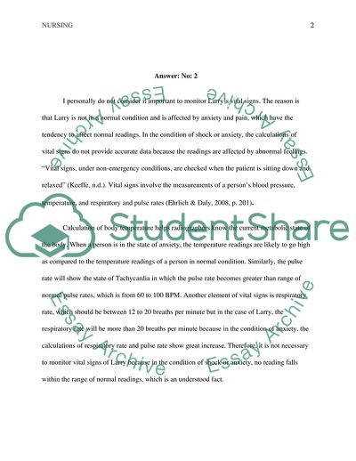 Chest X-Ray and Vital Signs