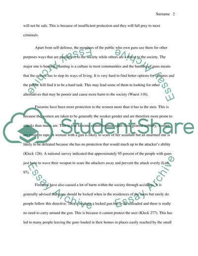 Significant Changes within Gun Control Ethical Issues