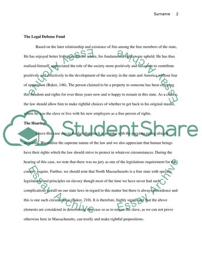 The Fugitive Slave Law