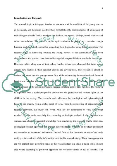 Healthcare Support for Young Careers of the Age of 12-18 Years and Related Issues