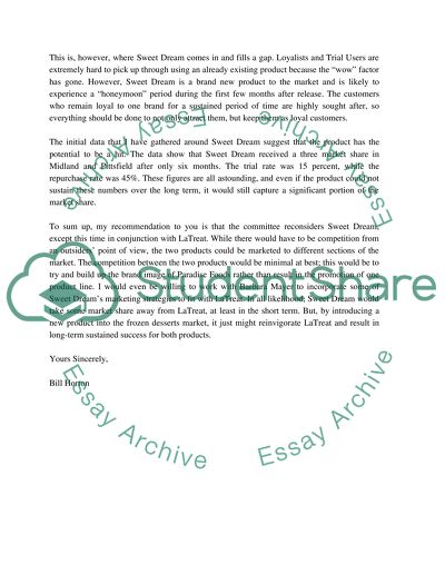 A Letter about Introduction of Sweet Dream