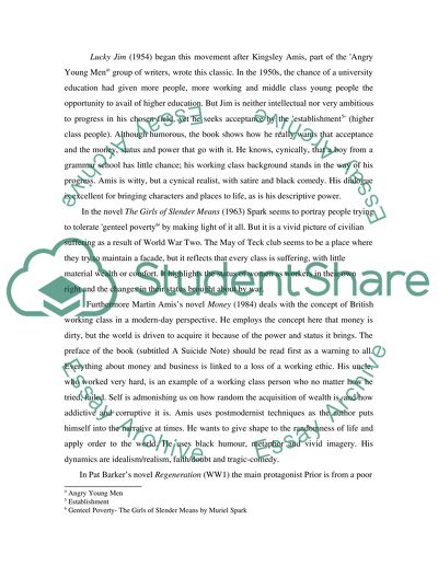 Do you consider that there still is an identifiable British working class fiction