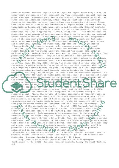 Business Research Individual Work 1 Week 12