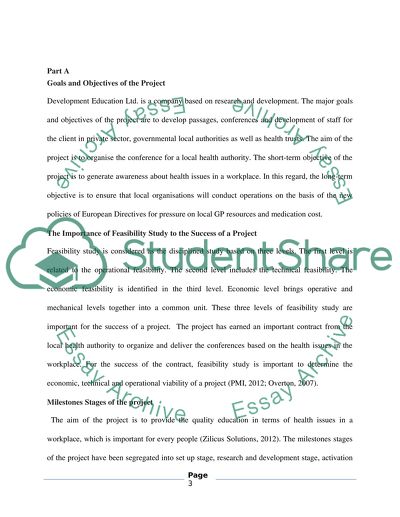 The Importance of Feasibility Study to the Success of a Project