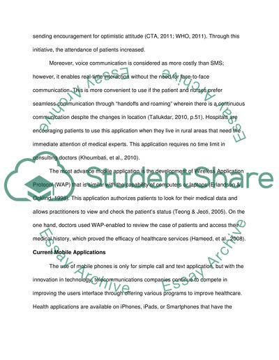 Mobile Health Care, Design and Development of a Mobile Application