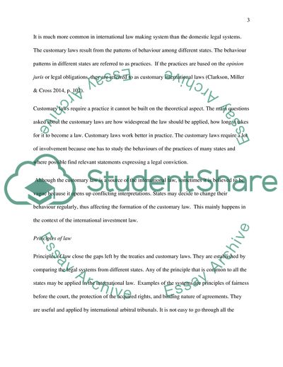 Evolutionary Step in International Business Law