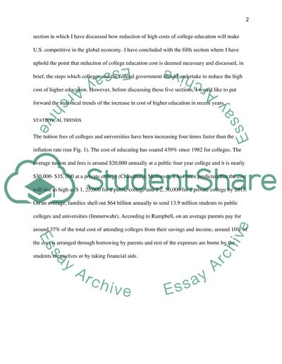 Realities of Paying for College