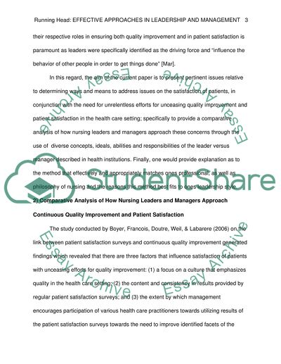 Effective Approaches in Leadership and Management