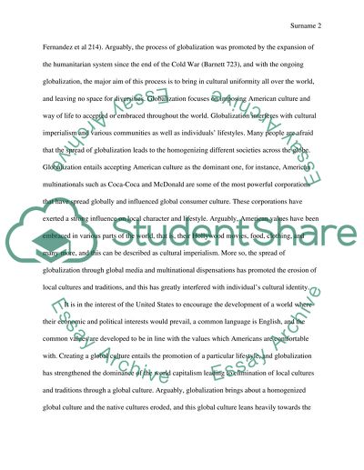 How Globalization Affect Cultural Imperialism