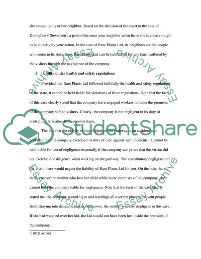 Analysis of Common Law Cases