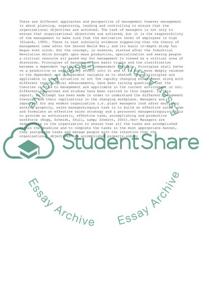 Managing People and Organizations and Changing Business Scenario and Management Practices