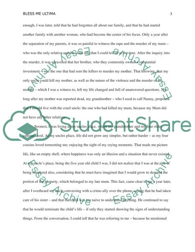 Stories Based on Bless Me Ultima