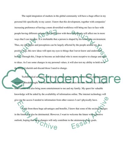 What the Future Will Be