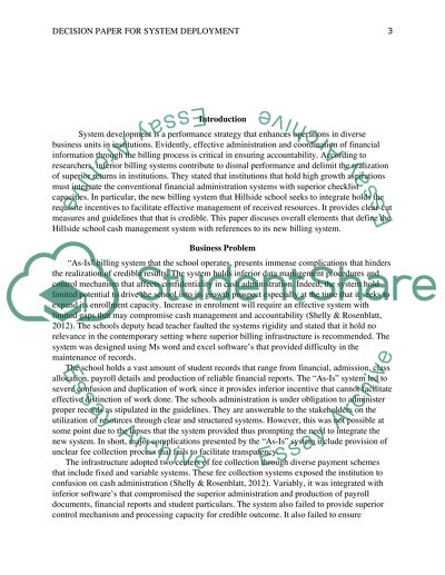 Hillside School Cash Management System