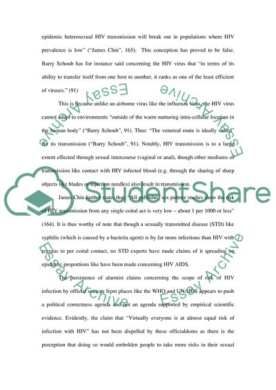 AIDS Pandemic Issues