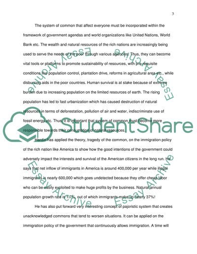 Living on a Lifeboat