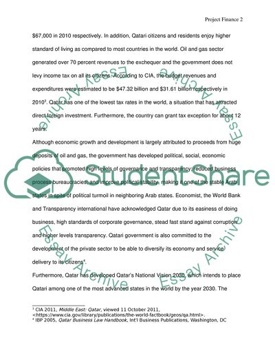 Effectiveness of Project finance in wealthy countries
