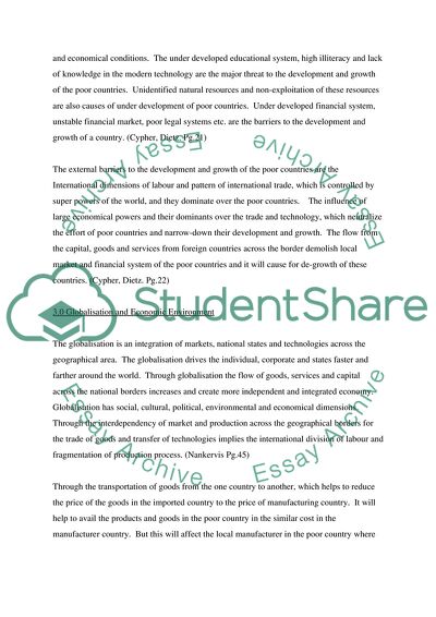 Economic Environment