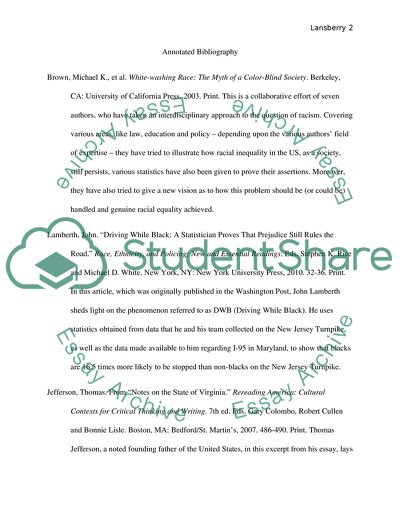 Analysis of Articles about the Racism in the US