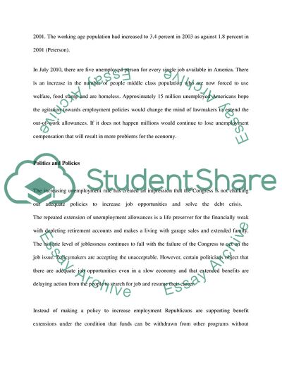 The Effect of Unemployment on Policymakers