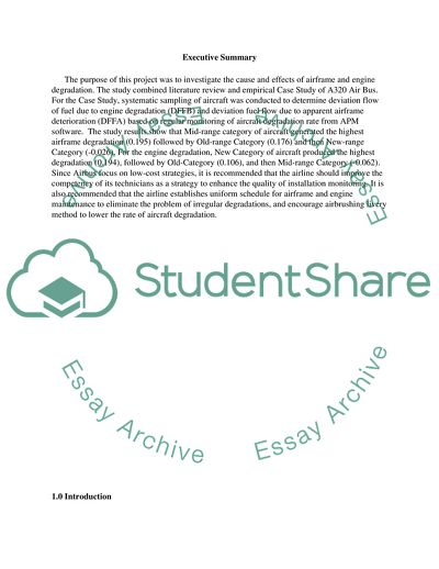 Analysis on Airframe and Engine Degradation